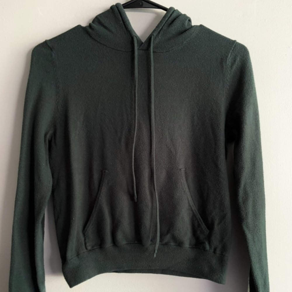 Cropped Sweater Hoodie